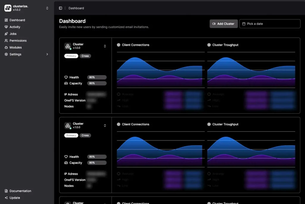 PowerScale simplified: clusterize – innovative software suite from Concat AG